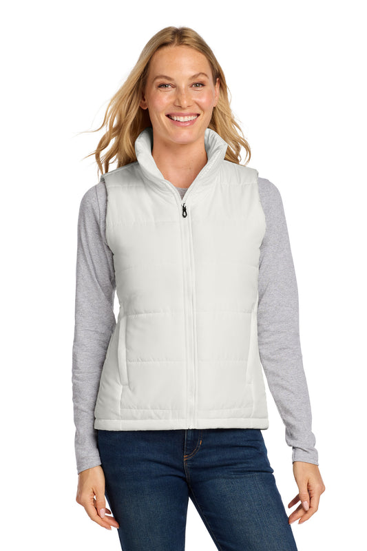 Port Authority Women's Puffer Vest L853 - Marshmallow