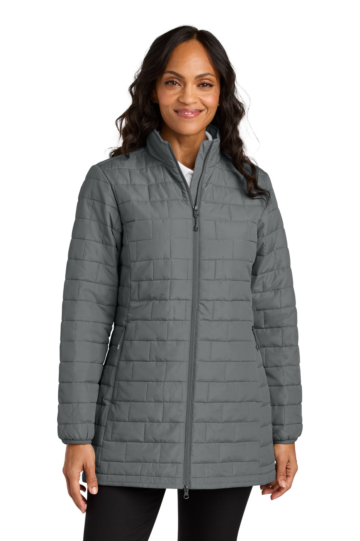 Port Authority Women's C-FREE Brick Jacket L854 - Smoke Grey