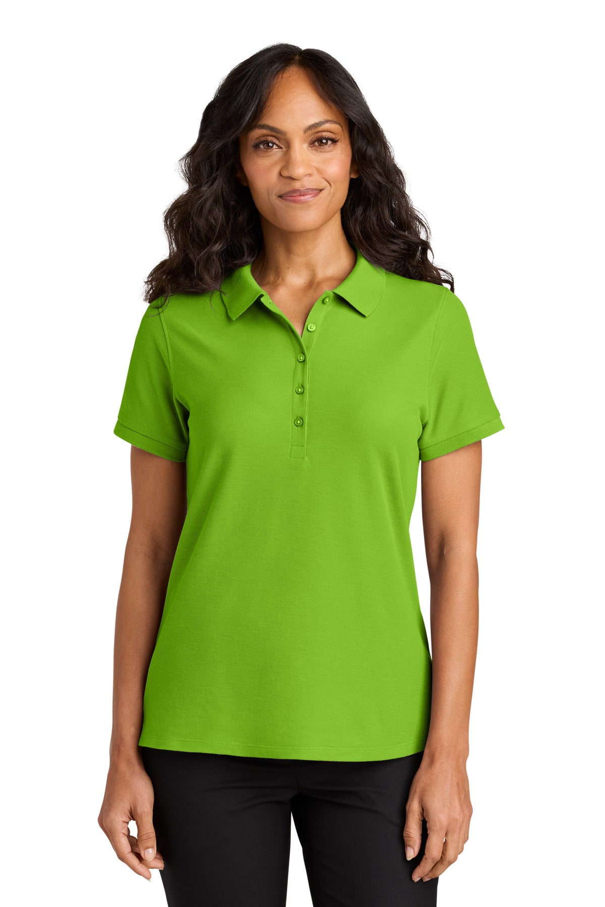 Port Authority Women's Wearever Signature Pique Polo LK200 - Lime
