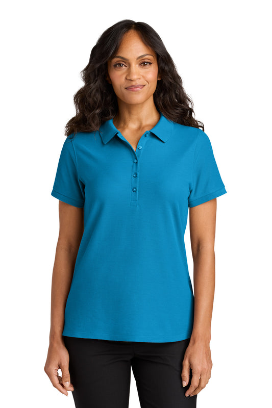 Port Authority Women's Wearever Signature Pique Polo LK200 - Parcel Blue