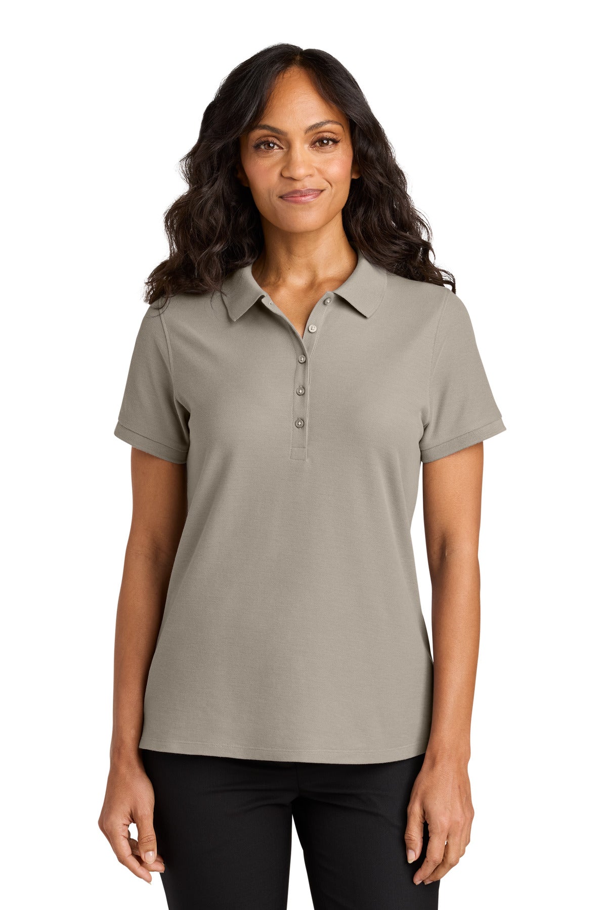 Port Authority Women's Wearever Signature Pique Polo LK200 - Sahara