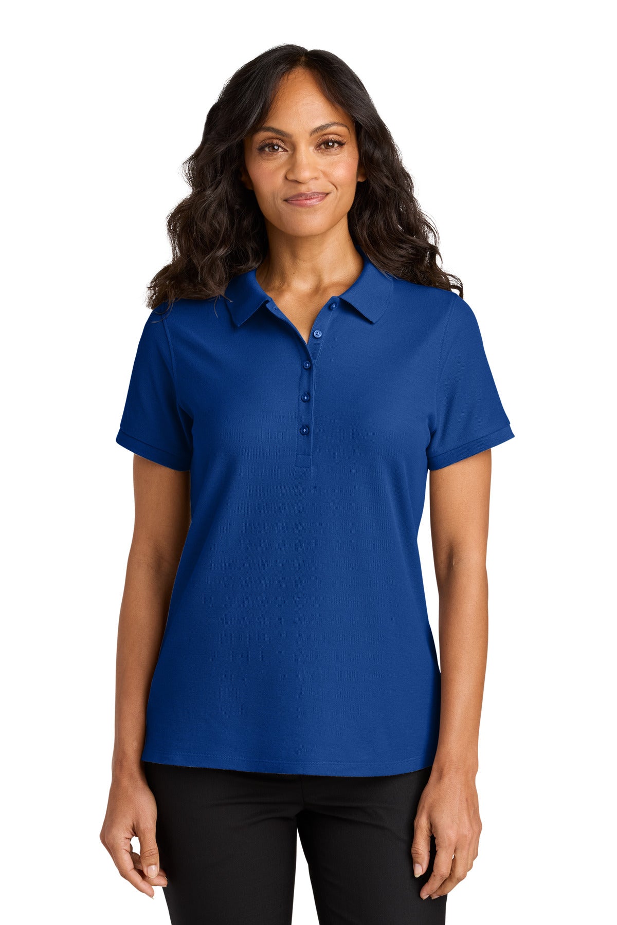 Port Authority Women's Wearever Signature Pique Polo LK200 - True Royal