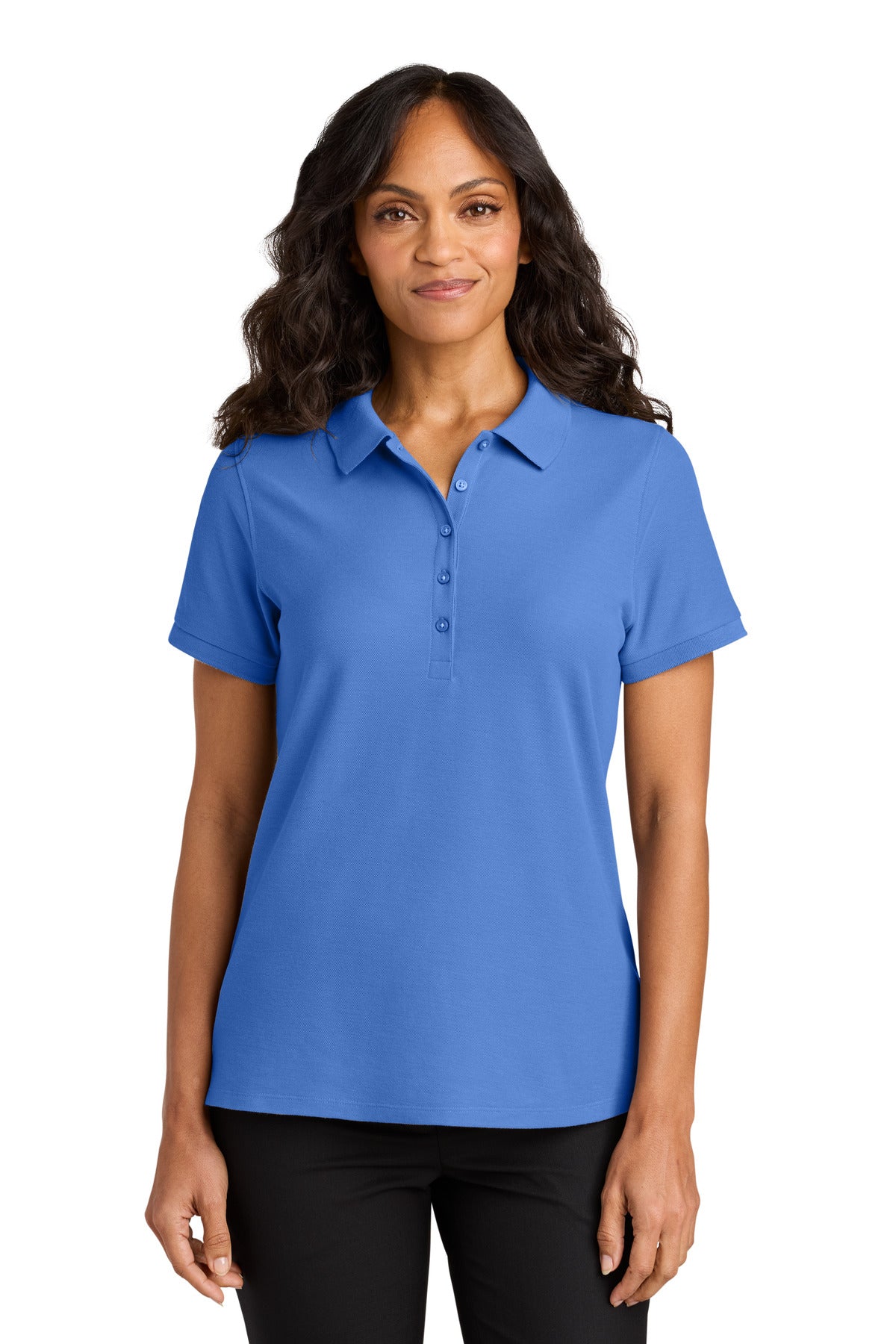 Port Authority Women's Wearever Signature Pique Polo LK200 - Ultramarine Blue