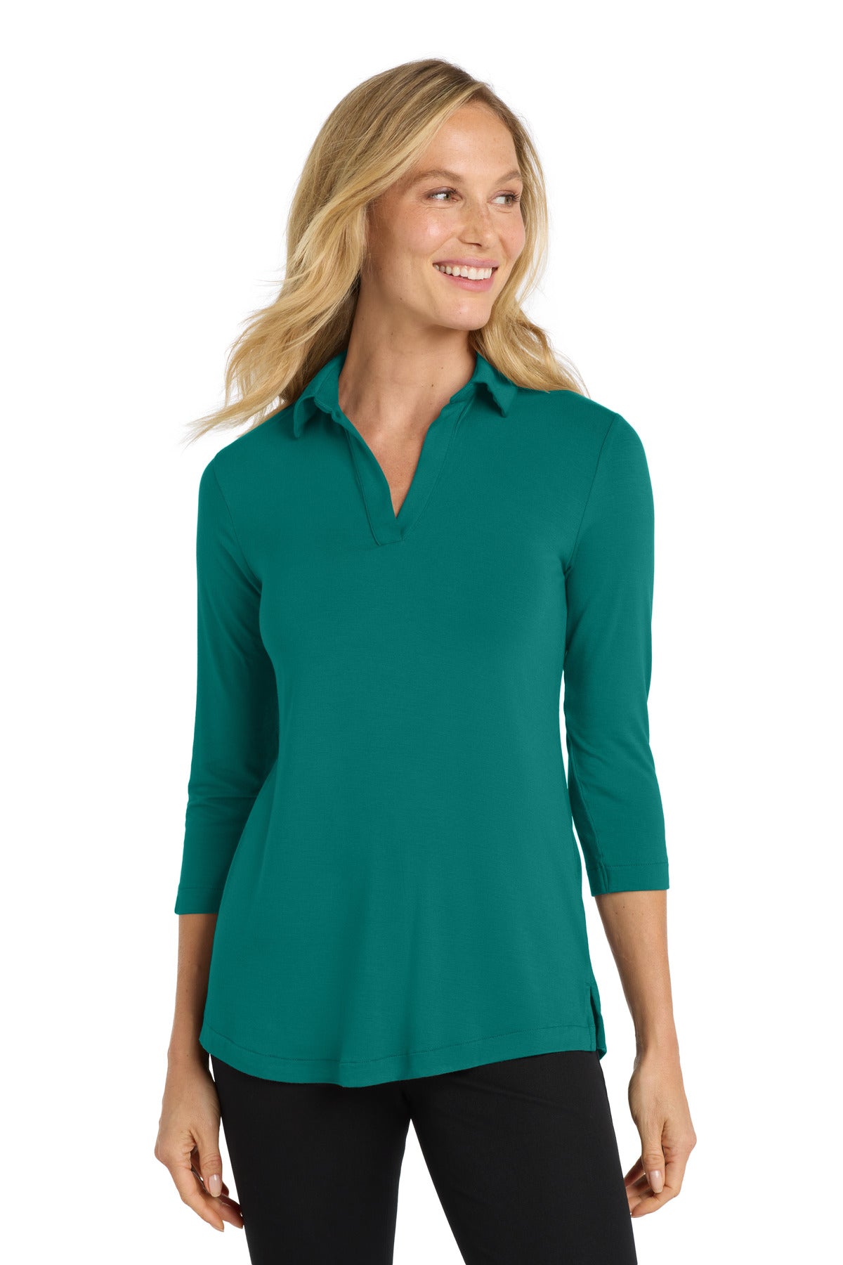 Port Authority  Women's Luxe Knit Tunic. LK5601 - Teal Green