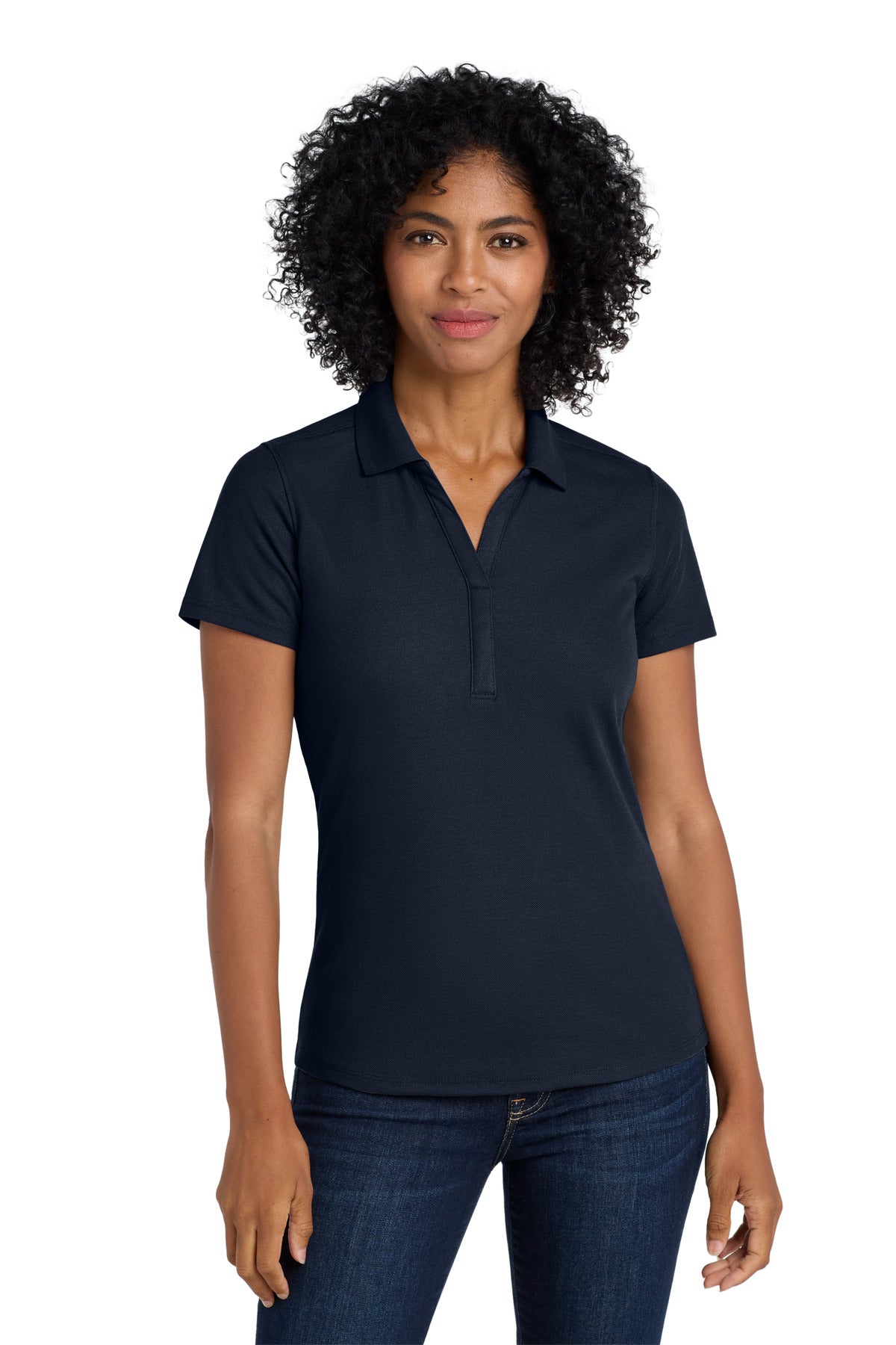 Port Authority  Women's EZPerformance  Pique Polo. LK600 - Navy