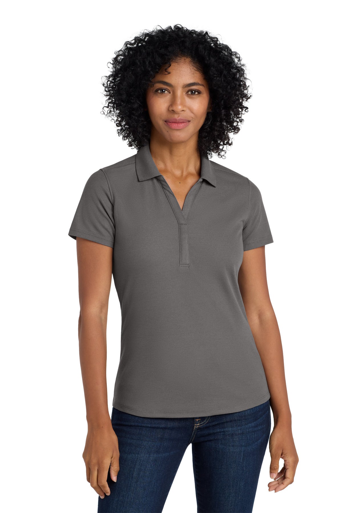 Port Authority  Women's EZPerformance  Pique Polo. LK600 - Sterling Grey