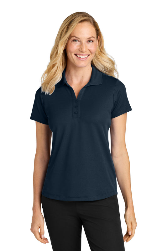 Port Authority Women's Plaited Pique Polo LK620 - Night Navy