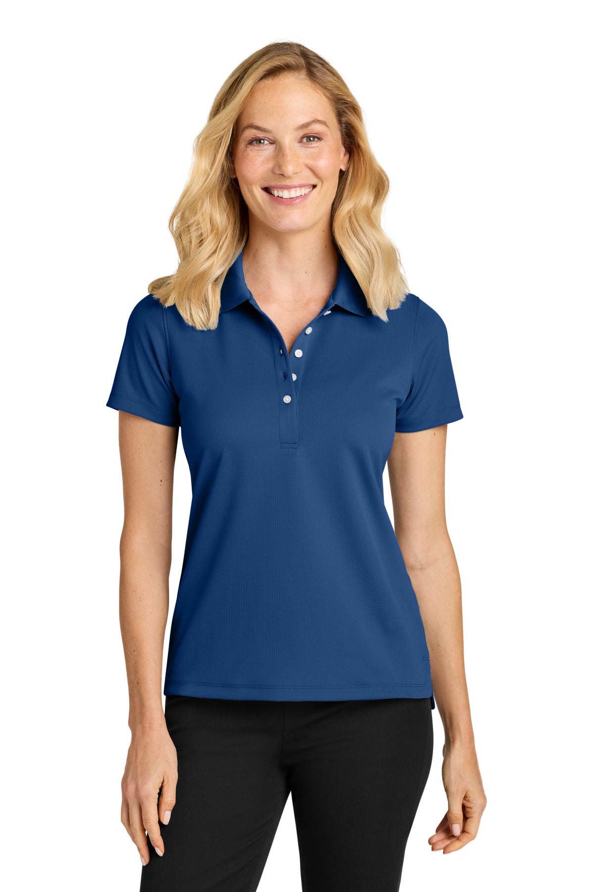 Port Authority Women's Dry Zone Stain-Release Grid Polo LK845 - Royal