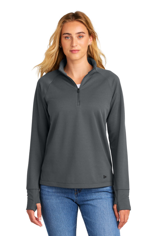 New Era Women's Stand Out 1/4-Zip LNEA515 - Graphite