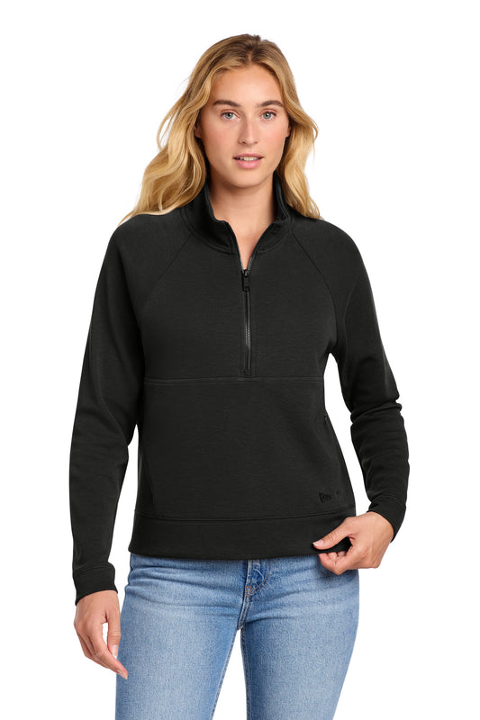 New Era Women's STS 1/2-Zip LNEA541 - Black