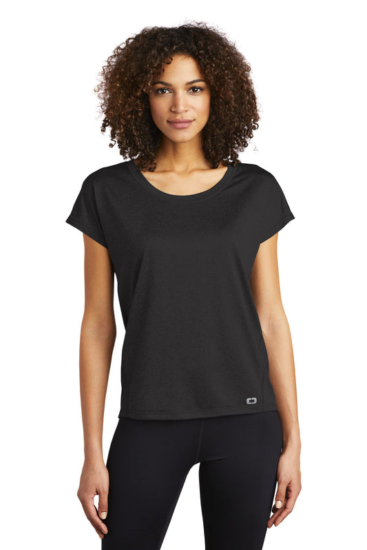 OGIO  Women's Pulse Dolman Tee LOE324 - Blacktop