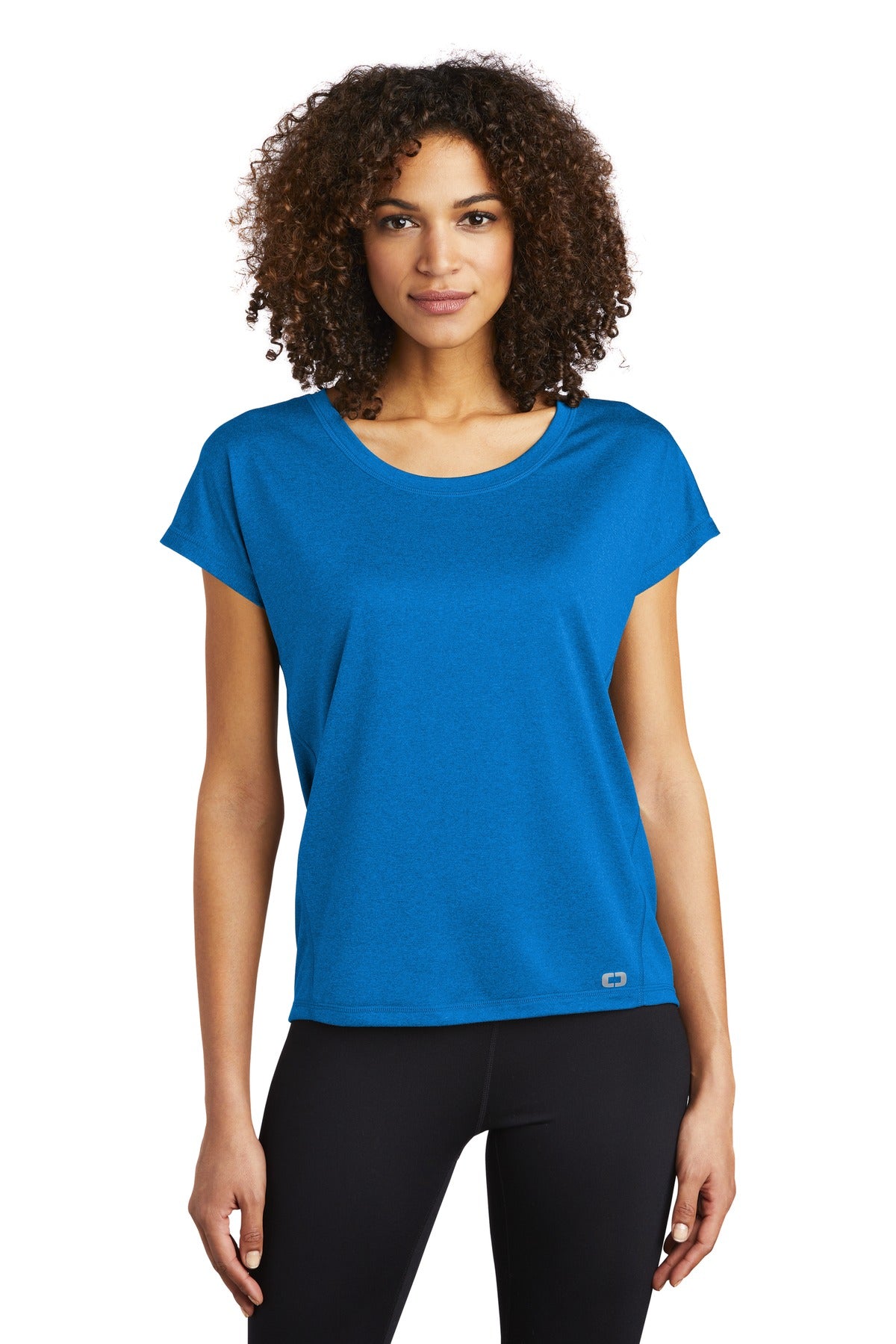 OGIO  Women's Pulse Dolman Tee LOE324 - Electric Blue