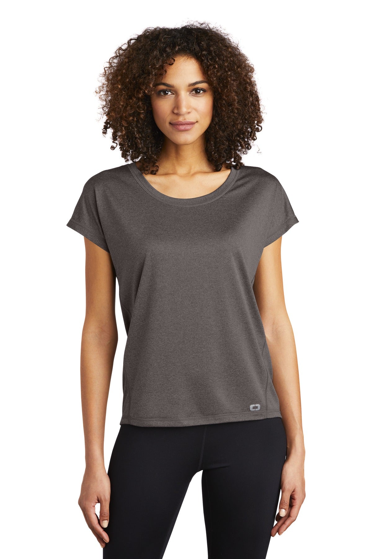 OGIO  Women's Pulse Dolman Tee LOE324 - Gear Grey