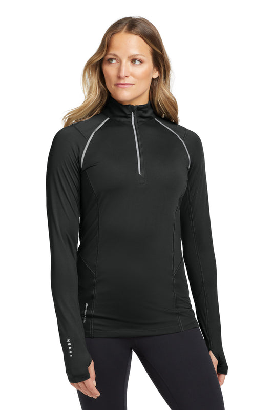 OGIO Women's Nexus 1/4-Zip Pullover. LOE335 - Blacktop