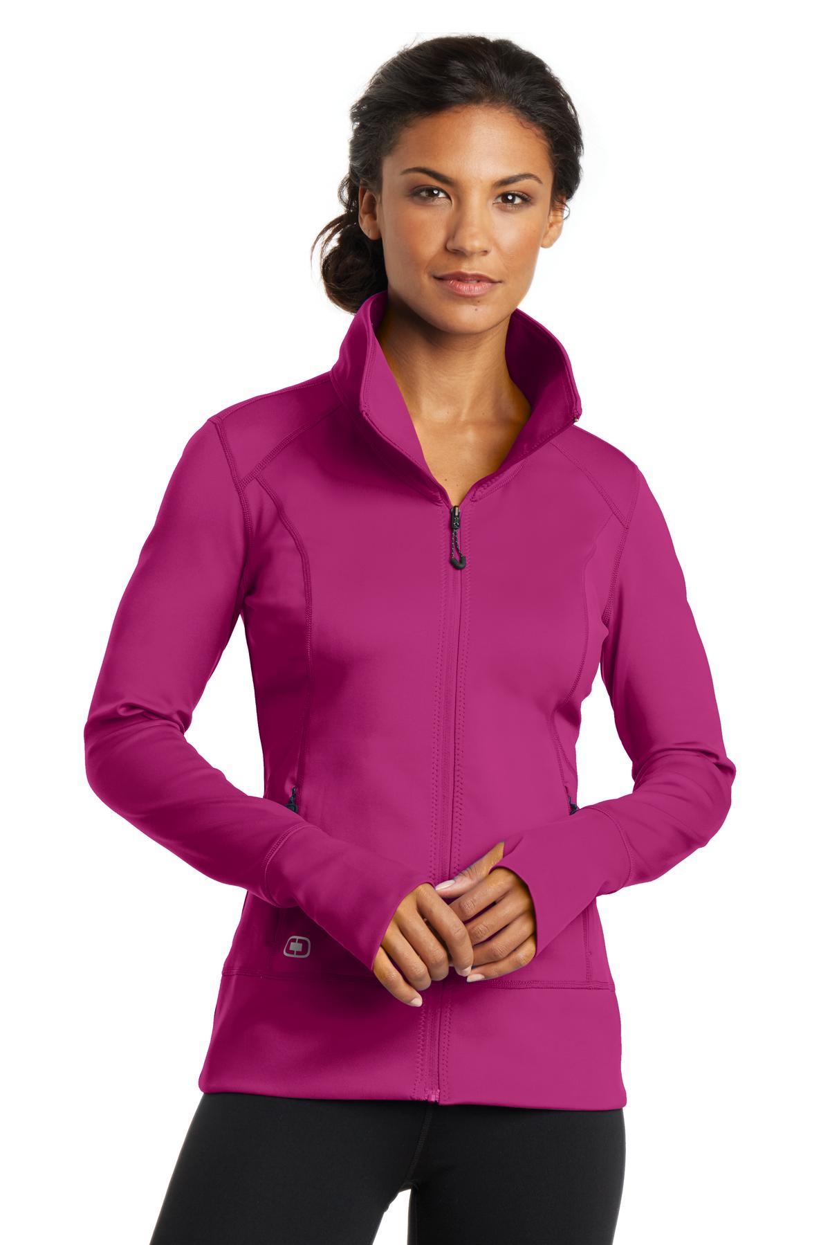 OGIO Women's Fulcrum Full-Zip. LOE700 - Flush Pink