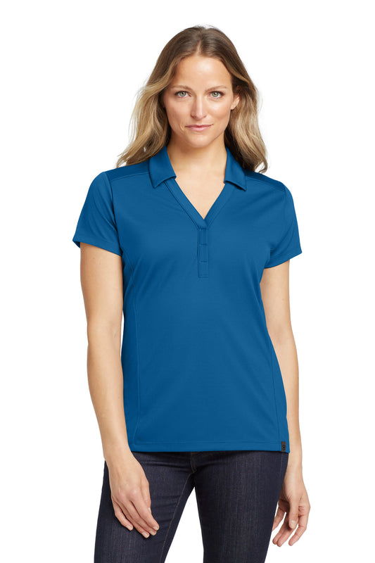 OGIO Women's Framework Polo. LOG125 - Bolt Blue