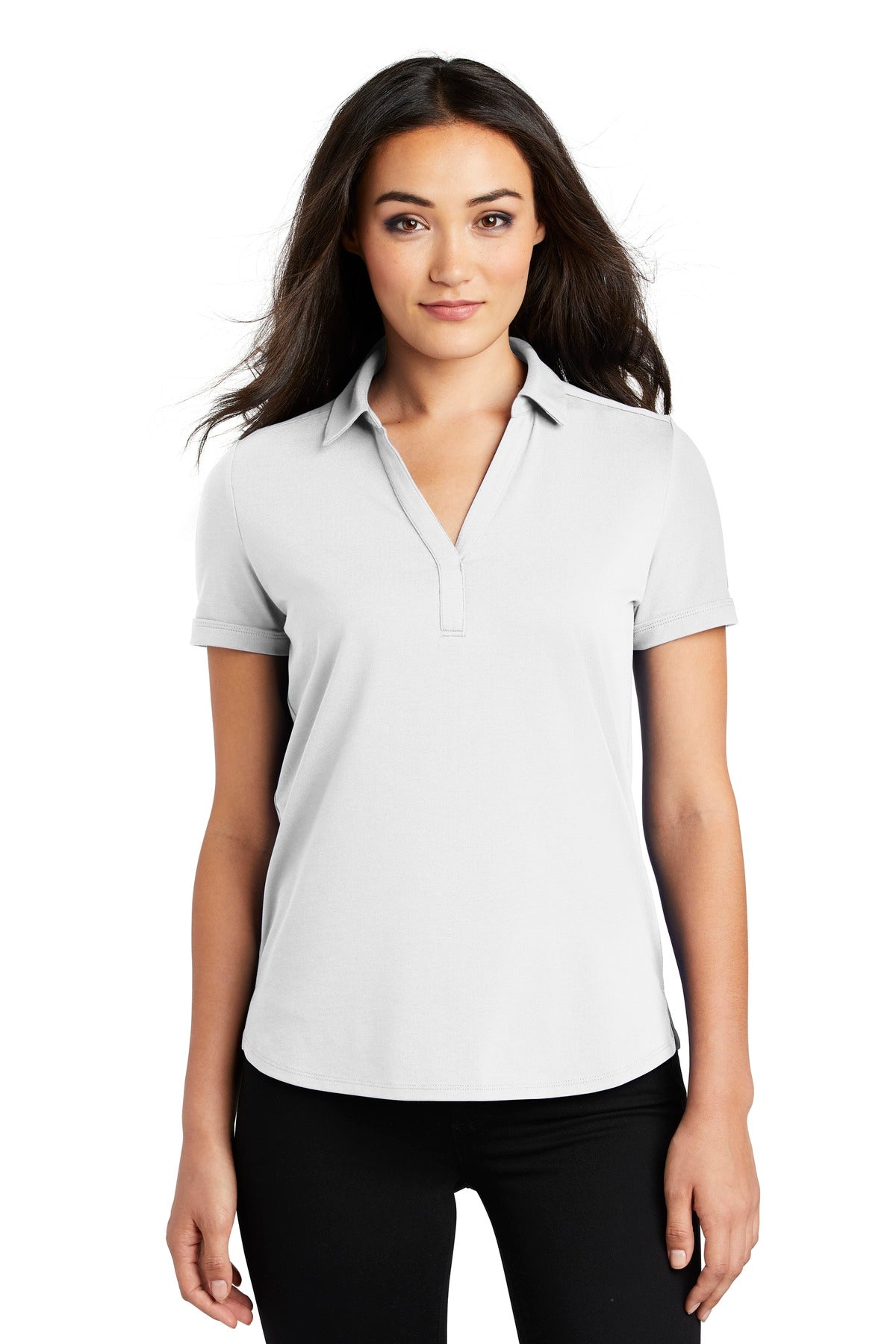 OGIO  Women's Limit Polo. LOG138 - Bright White