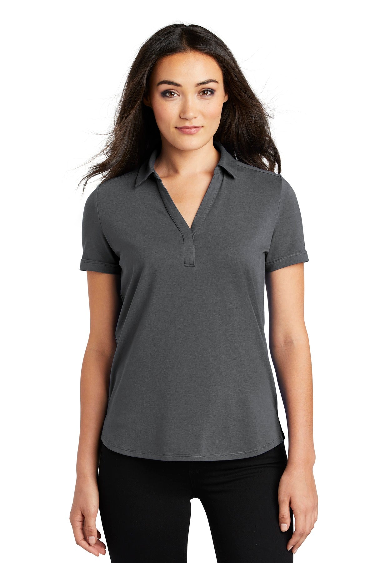 OGIO  Women's Limit Polo. LOG138 - Diesel Grey