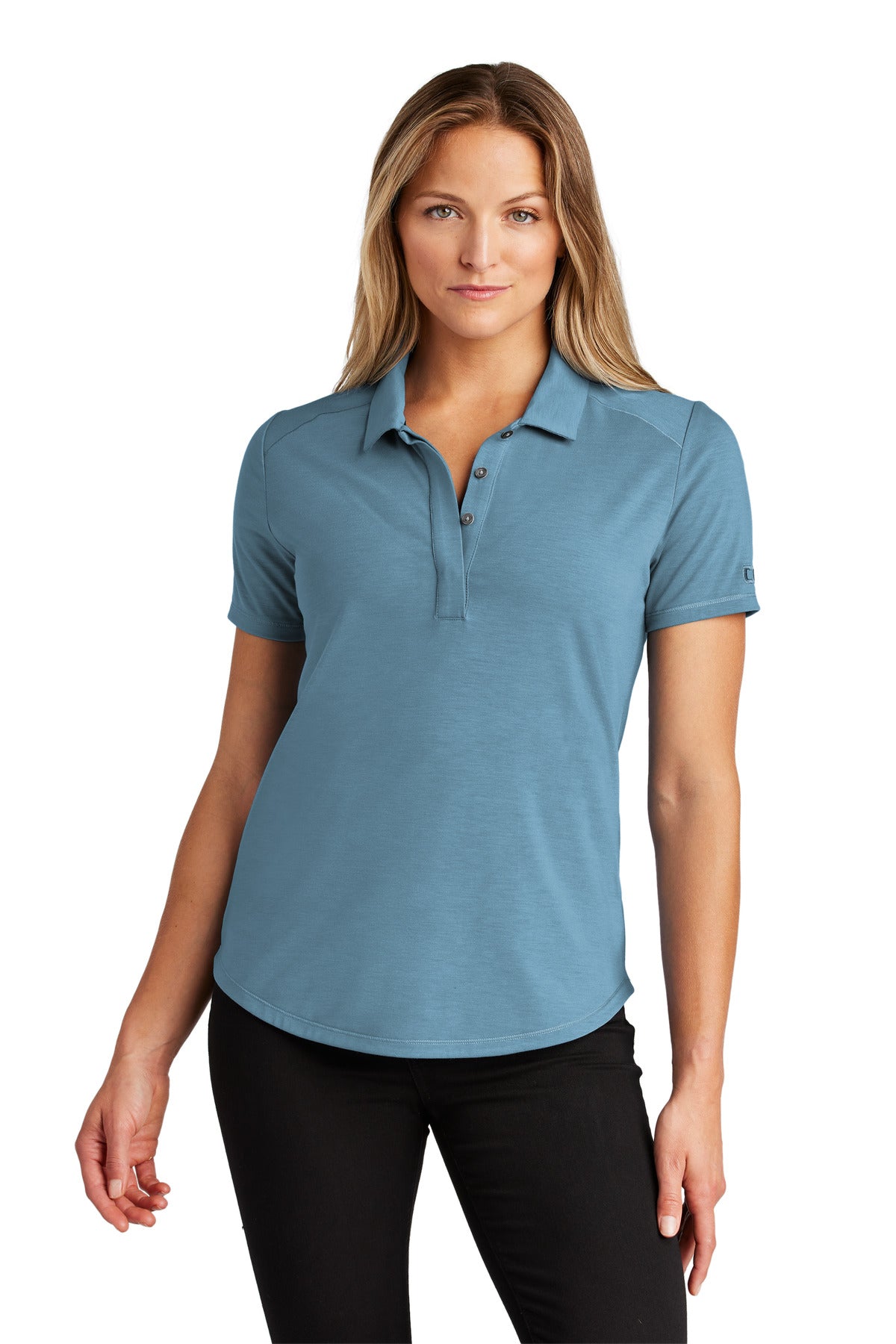 OGIO Women's Motion Polo LOG152 - Blue Mist