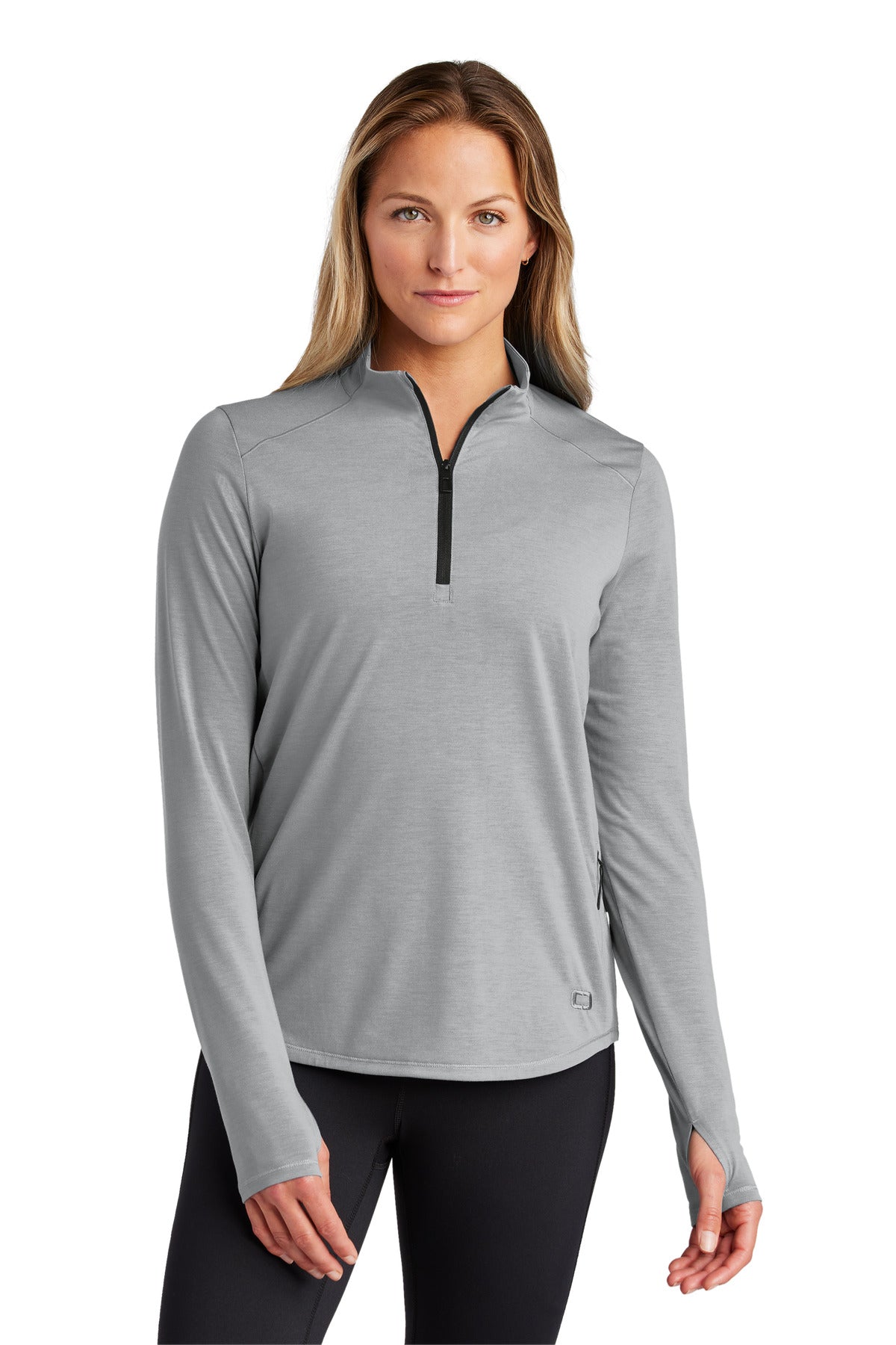 OGIO Women's Motion 1/4-Zip LOG153 - Greystone