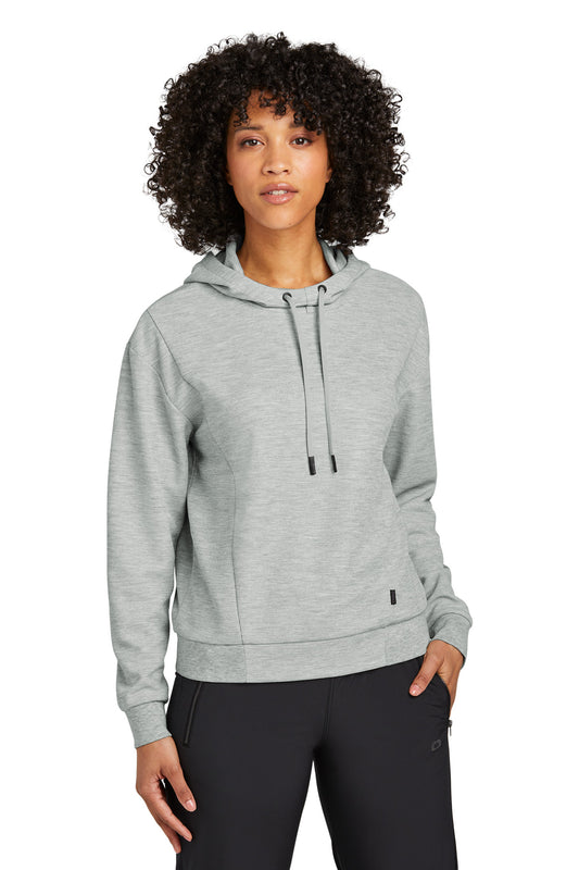 OGIO Women's Revive Hoodie LOG162 - Light Heather Grey