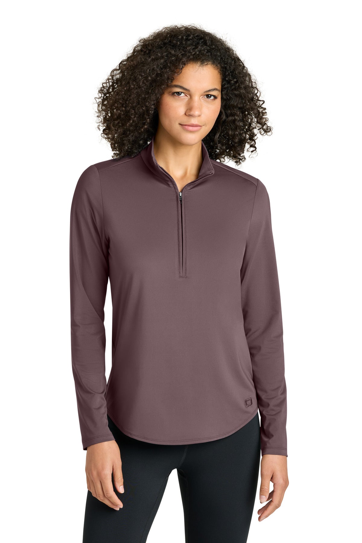 OGIO Women's Regain 1/2-Zip LOG172 - Ashen Plum