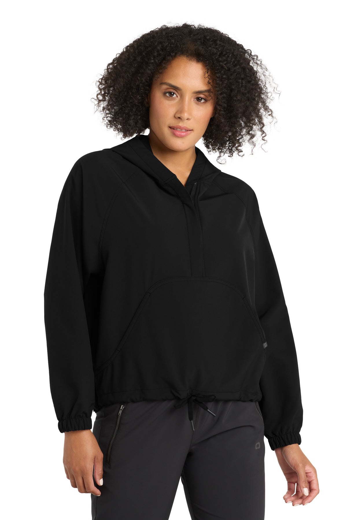 OGIO Women's Connection Anorak LOG706 - Blacktop