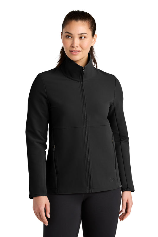 OGIO Women's Kinetic Soft Shell LOG740 - Blacktop