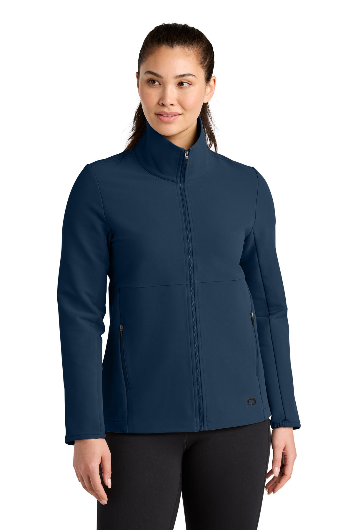 OGIO Women's Kinetic Soft Shell LOG740 - River Blue Navy