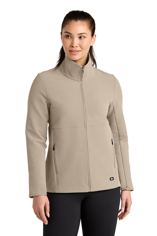 OGIO Women's Kinetic Soft Shell LOG740 - Sahara