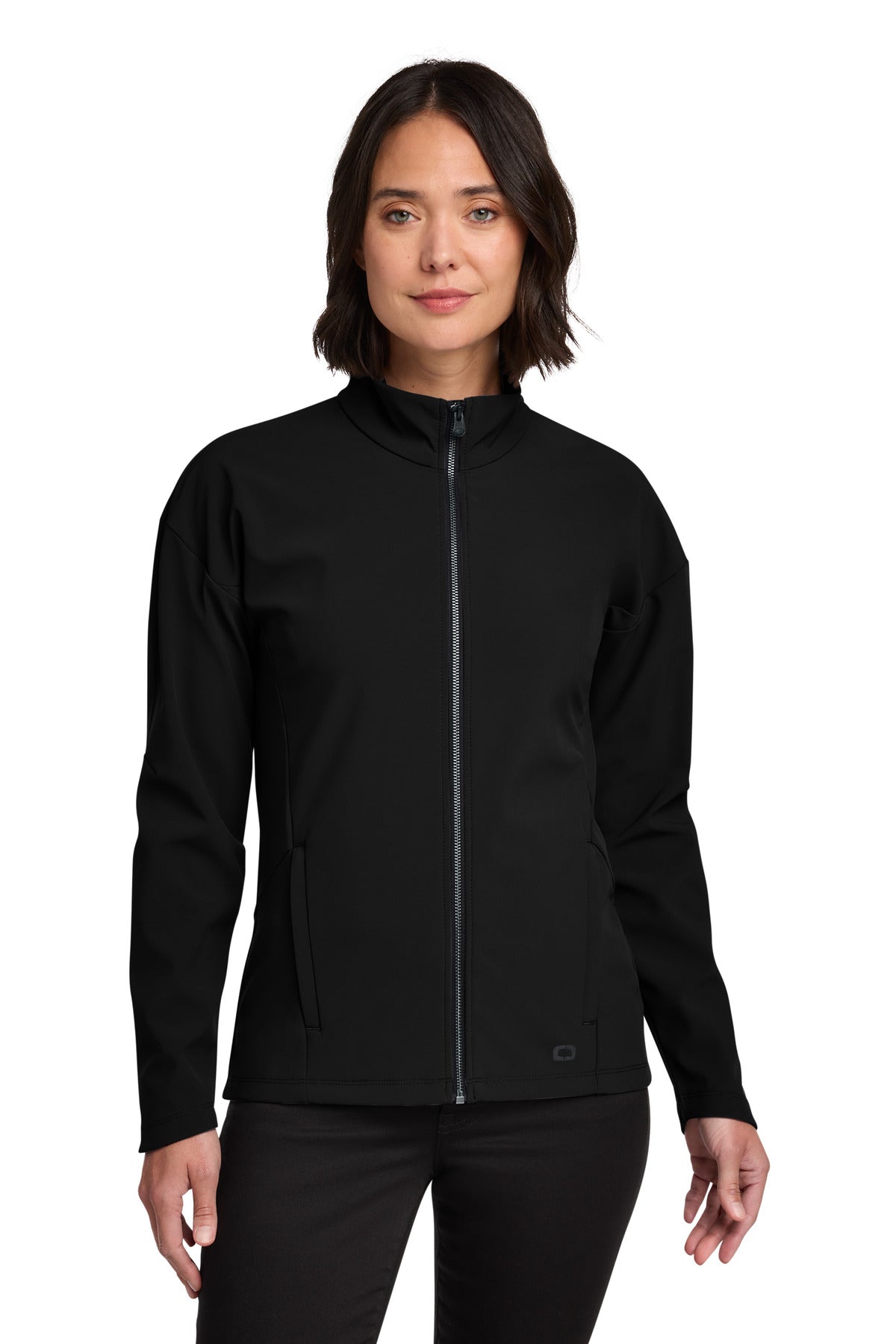 OGIO Women's Commuter Full-Zip Soft Shell LOG755 - Blacktop