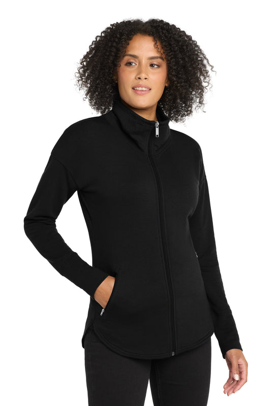 OGIO  Women's Luuma Full-Zip Fleece. LOG812 - Blacktop