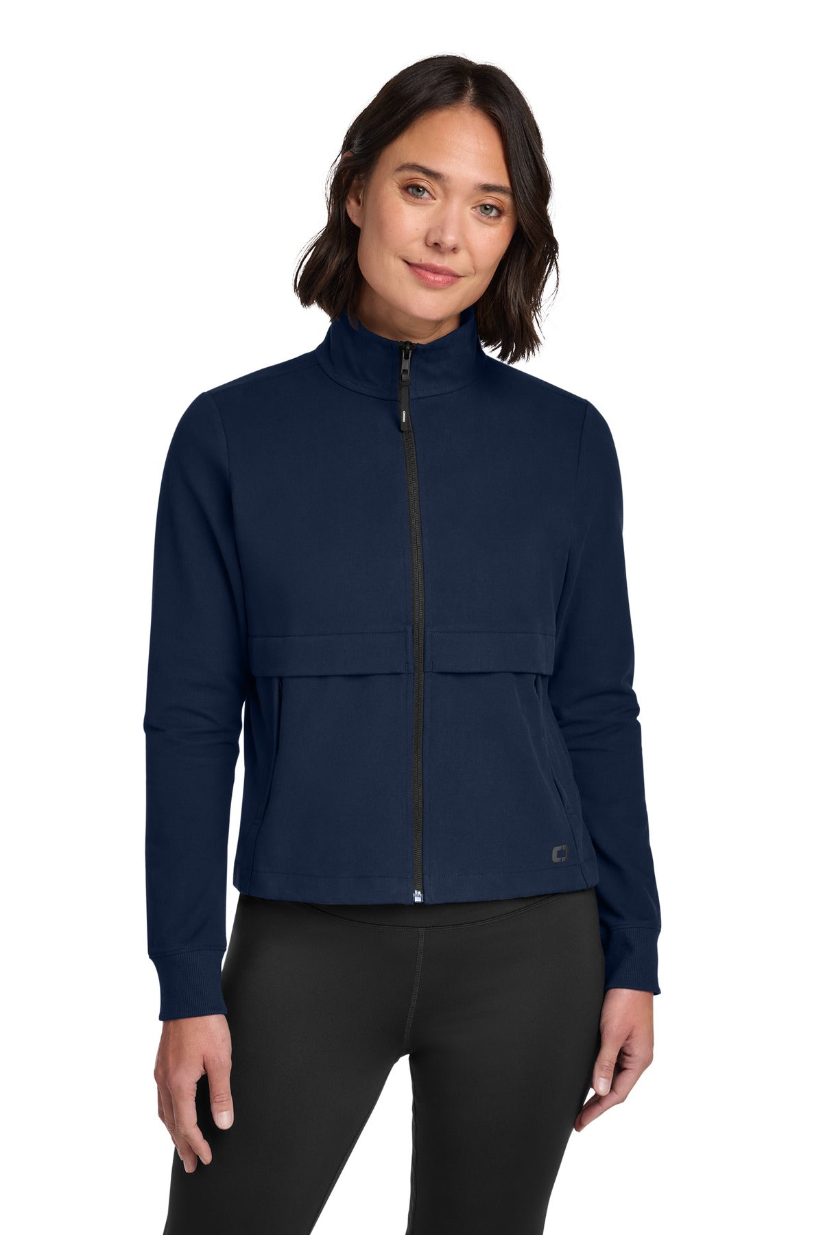 OGIO Women's Outstretch Full-Zip LOG830 - River Blue Navy