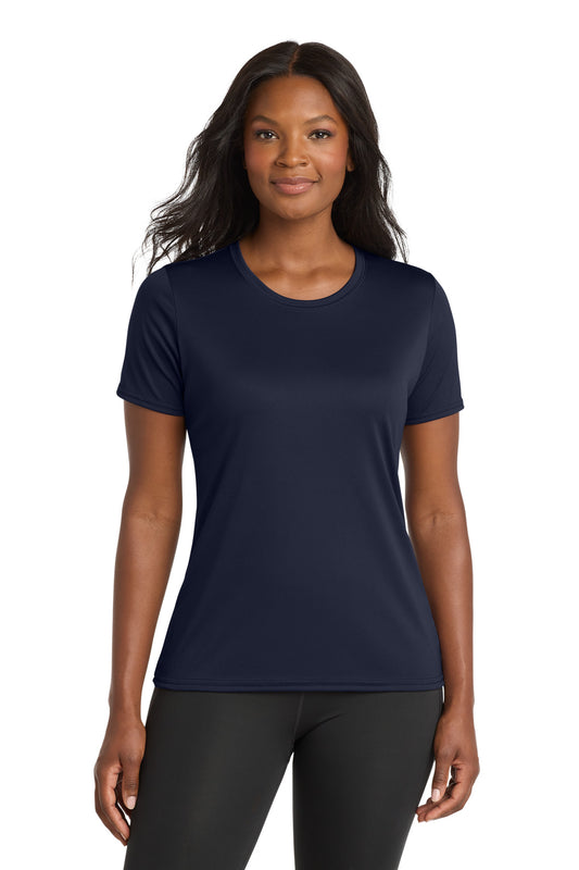 Port & Co Women's Performance Tee. LPC380 - Deep Navy