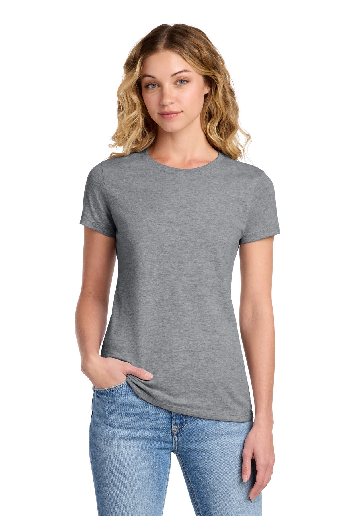 Port & Co Women's Fan Favorite Tee. LPC450 - Athletic Heather