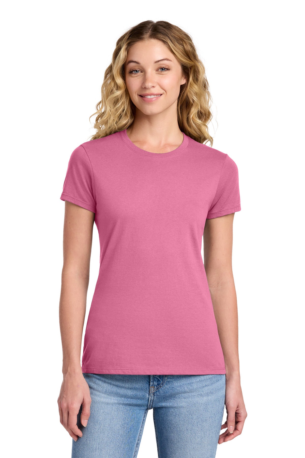 Port & Co Women's Fan Favorite Tee. LPC450 - New Pink