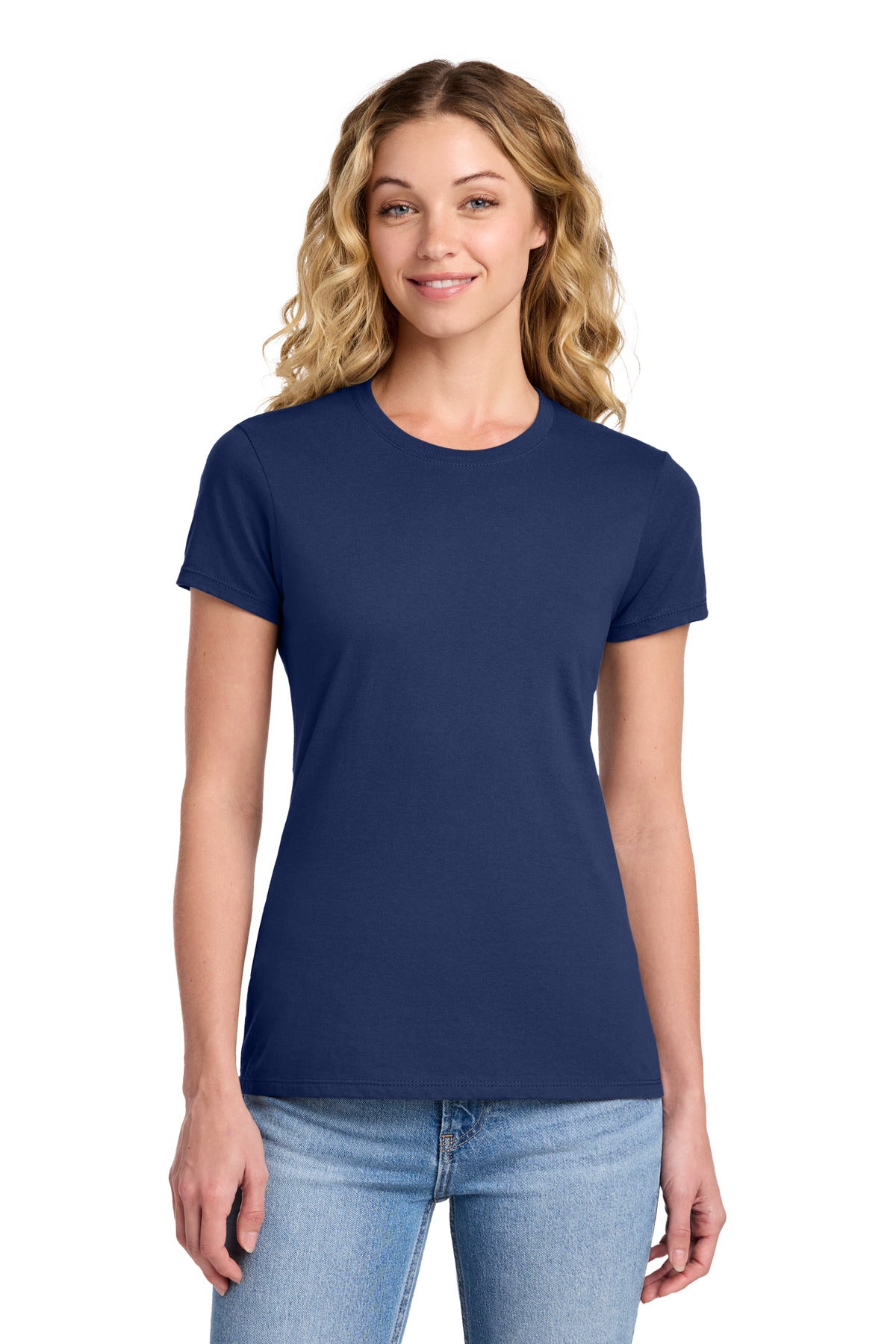 Port & Co Women's Fan Favorite Tee. LPC450 - Team Navy