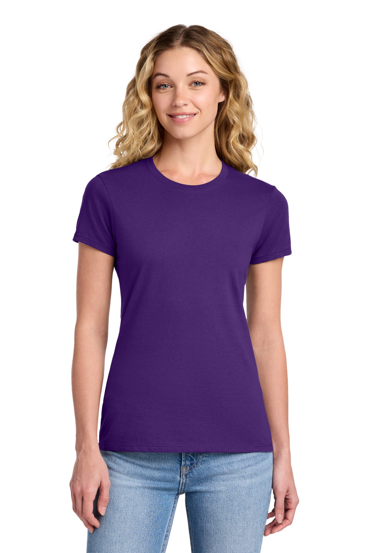 Port & Co Women's Fan Favorite Tee. LPC450 - Team Purple