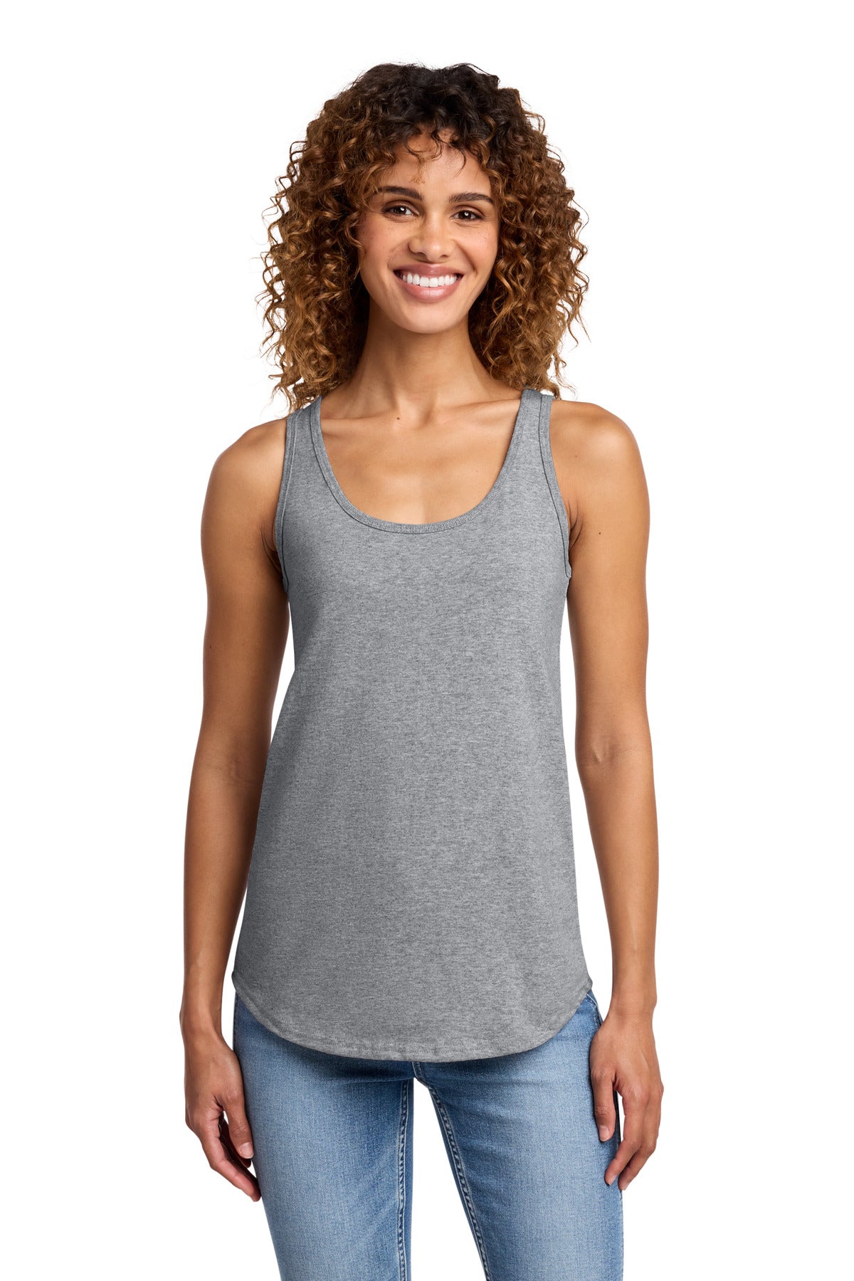 Port & Co Women's Core Cotton Tank Top.  LPC54TT - Athletic Heather