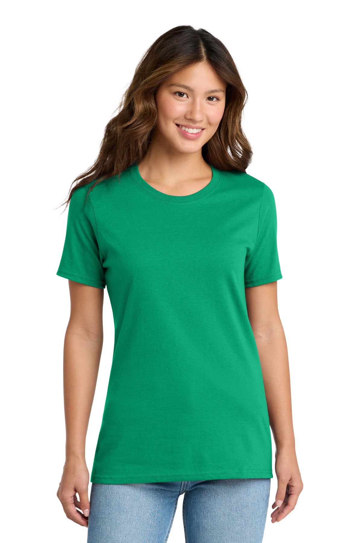 Port & Co Women's Core Cotton Tee. LPC54 - Kelly