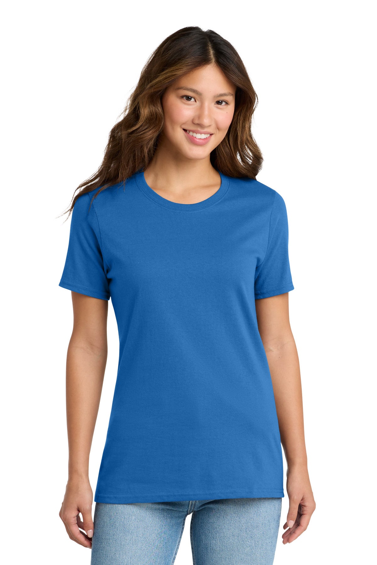 Port & Co Women's Core Cotton Tee. LPC54 - Royal