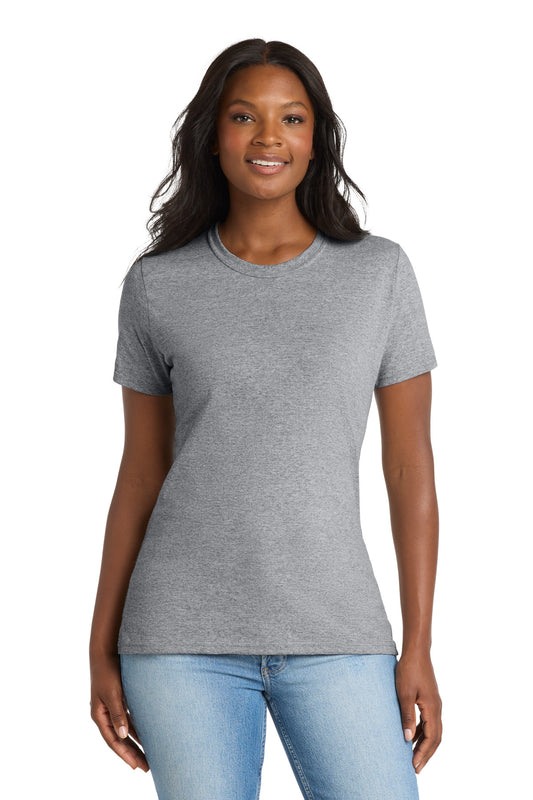 Port & Co Women's Core Blend Tee. LPC55 - Athletic Heather