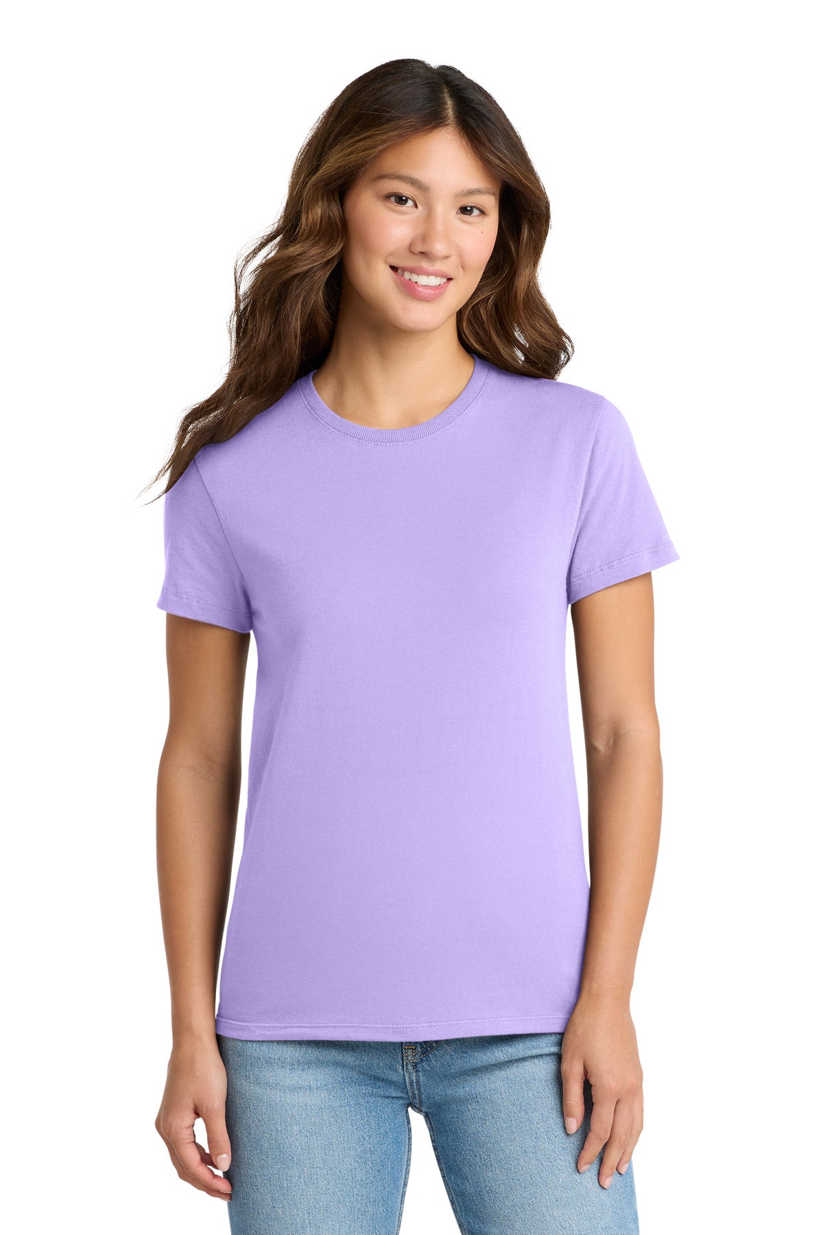 Port & Co Women's Essential Tee. LPC61 - Lavender