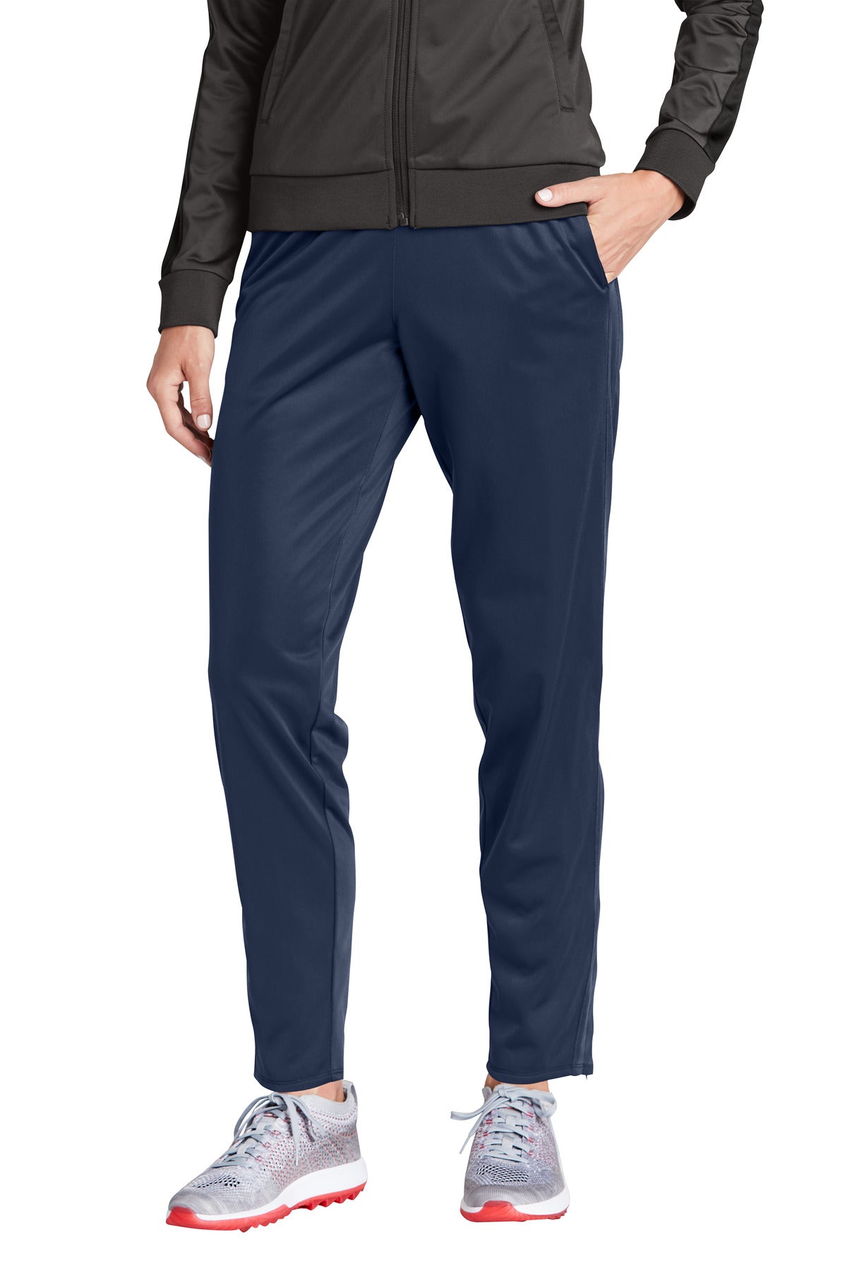 Sport-Tek  Women's Tricot Track Jogger. LPST95 - True Navy
