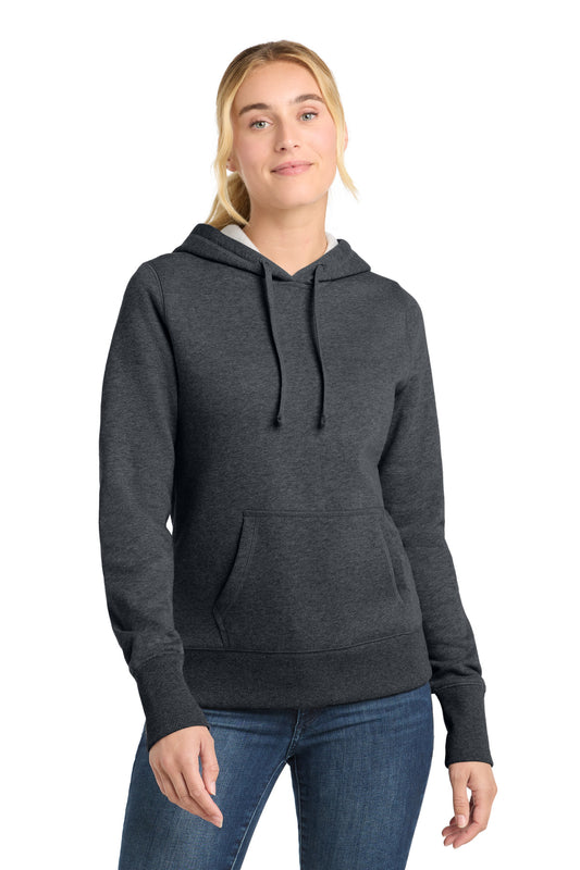 Sport-Tek Women's Pullover Hooded Sweatshirt. LST254 - Graphite Heather