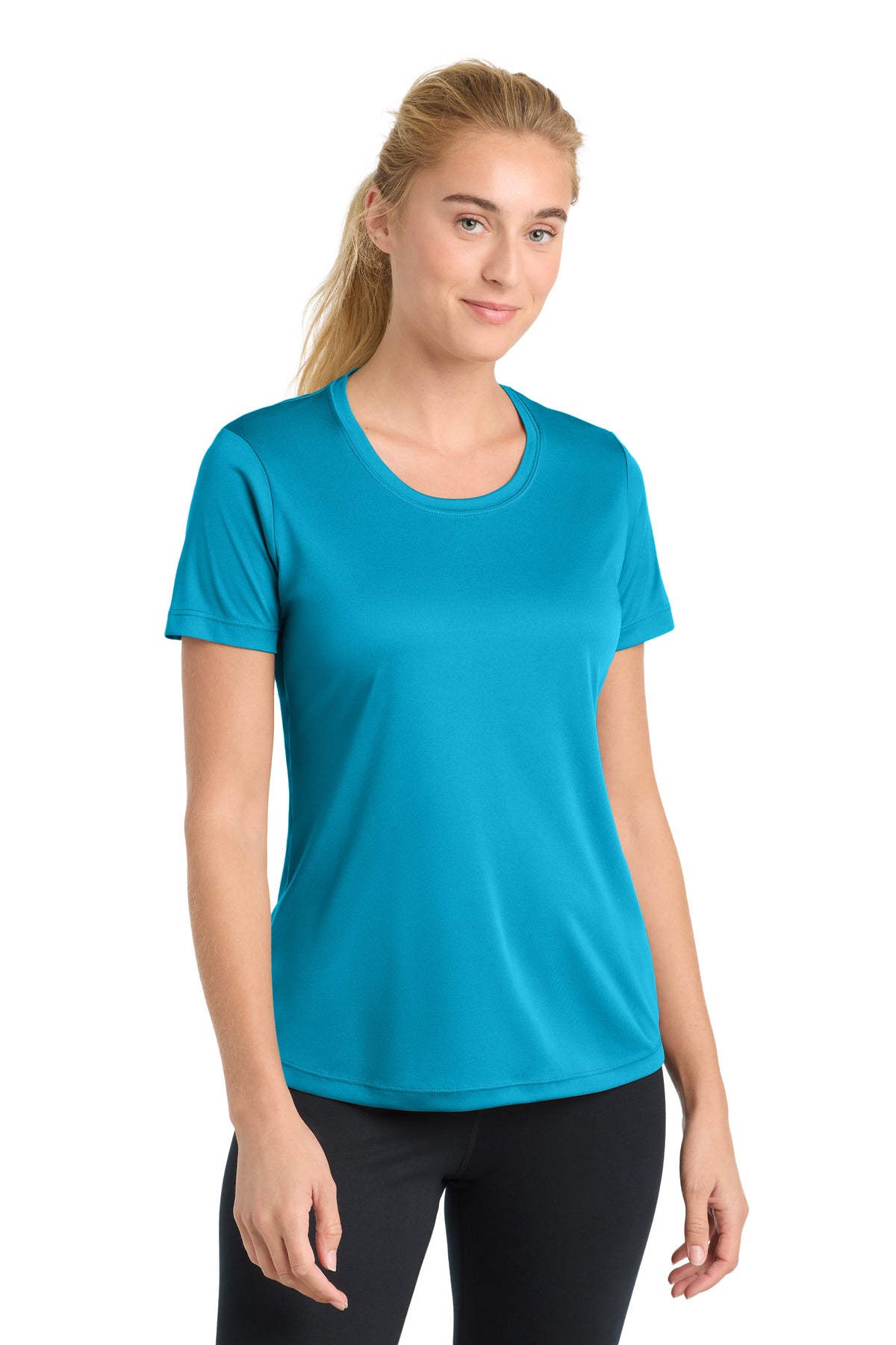 Sport-Tek Women's PosiCharge Competitor Tee. LST350 - Atomic Blue