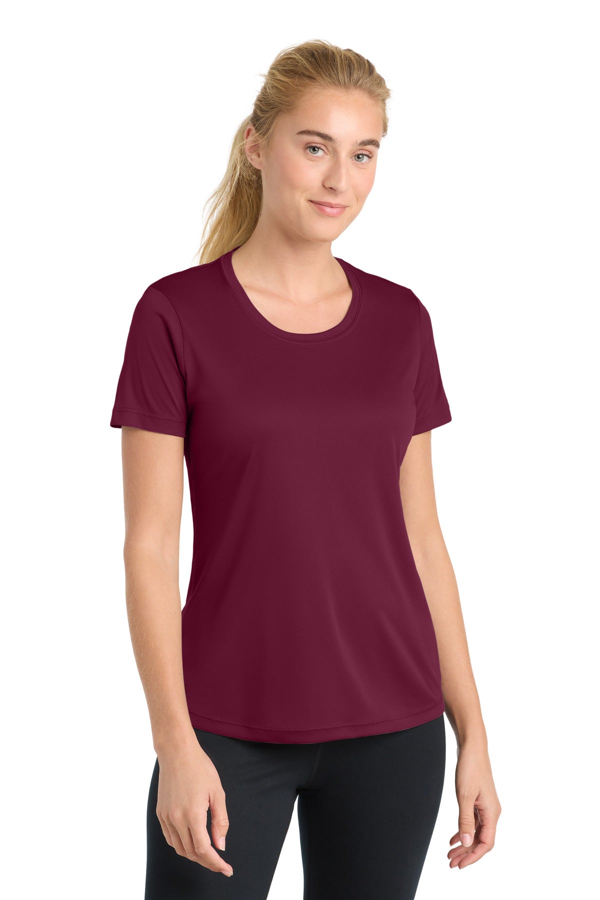 Sport-Tek Women's PosiCharge Competitor Tee. LST350 - Cardinal