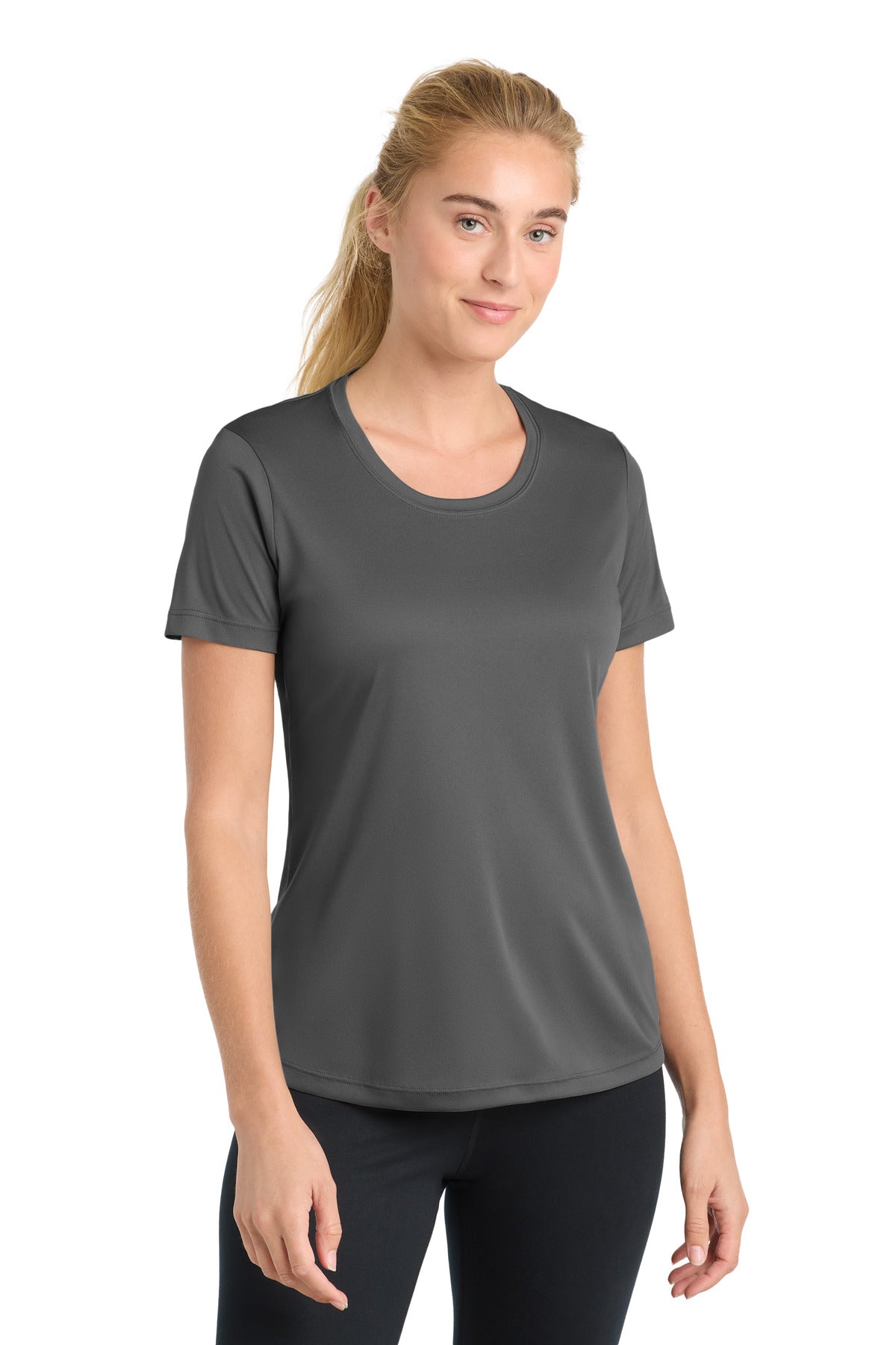 Sport-Tek Women's PosiCharge Competitor Tee. LST350 - Iron Grey