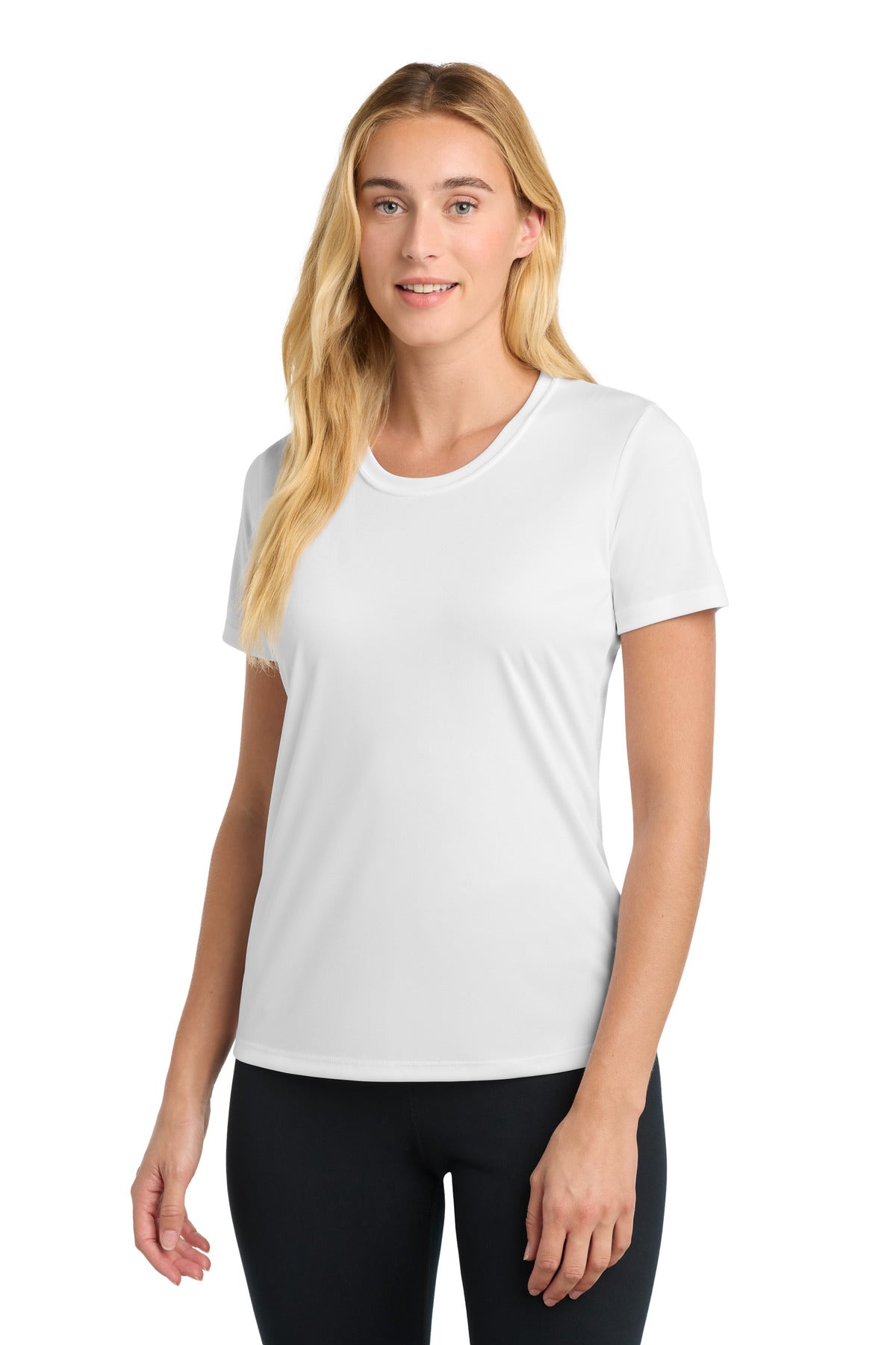 Sport-Tek Women's PosiCharge Competitor Tee. LST350 - White