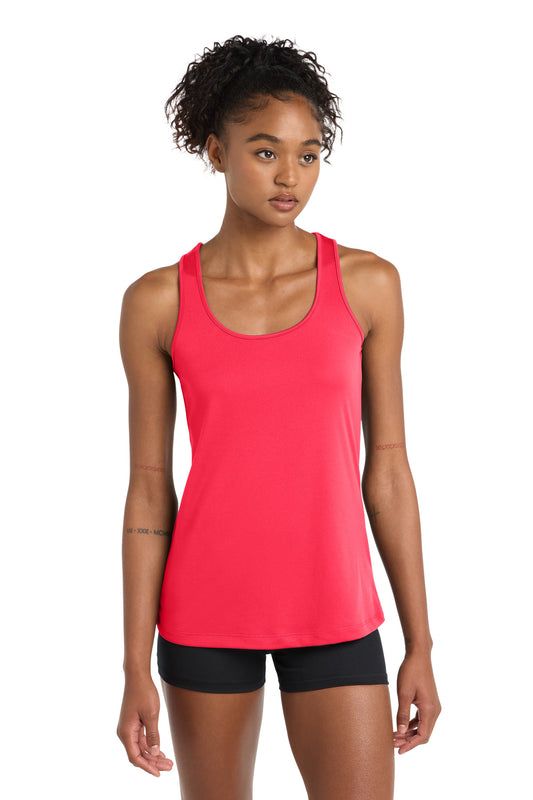 Sport-Tek Women's PosiCharge Competitor Racerback Tank. LST356 - Hot Coral